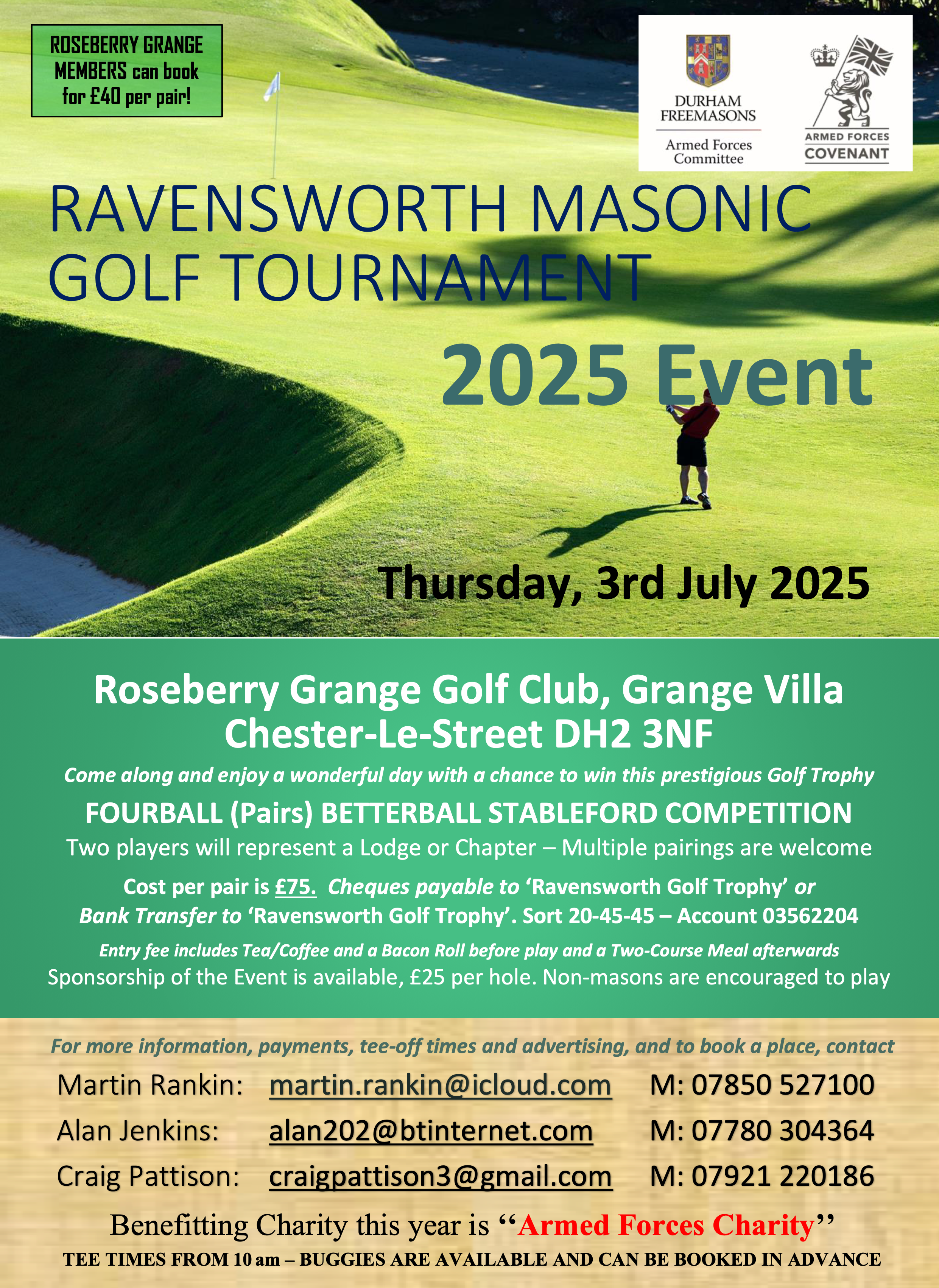 2025 Ravensworth Golf Tournament