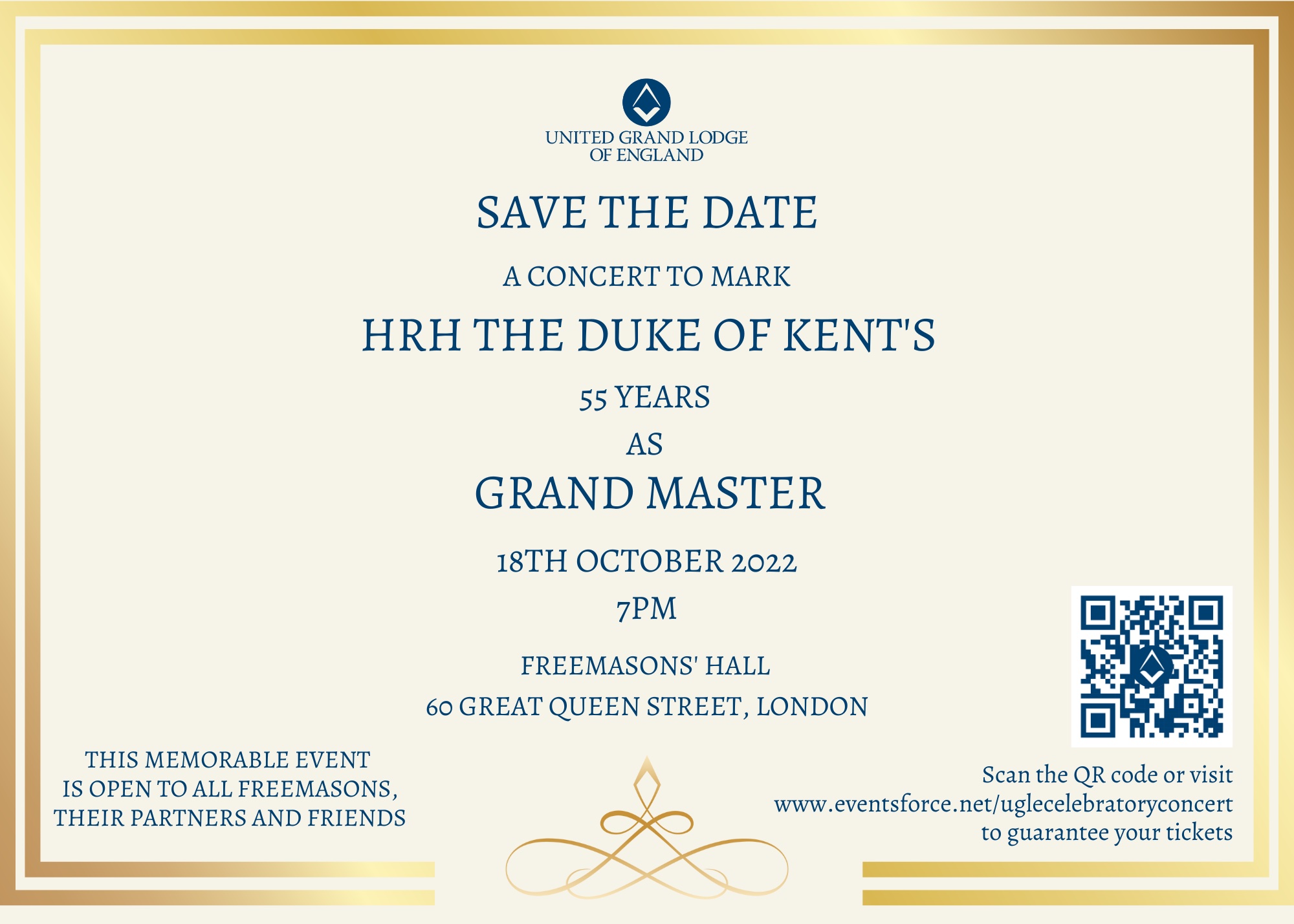 55 Years for the Grand Master - A Concert Celebration  |  Durham Freemasons