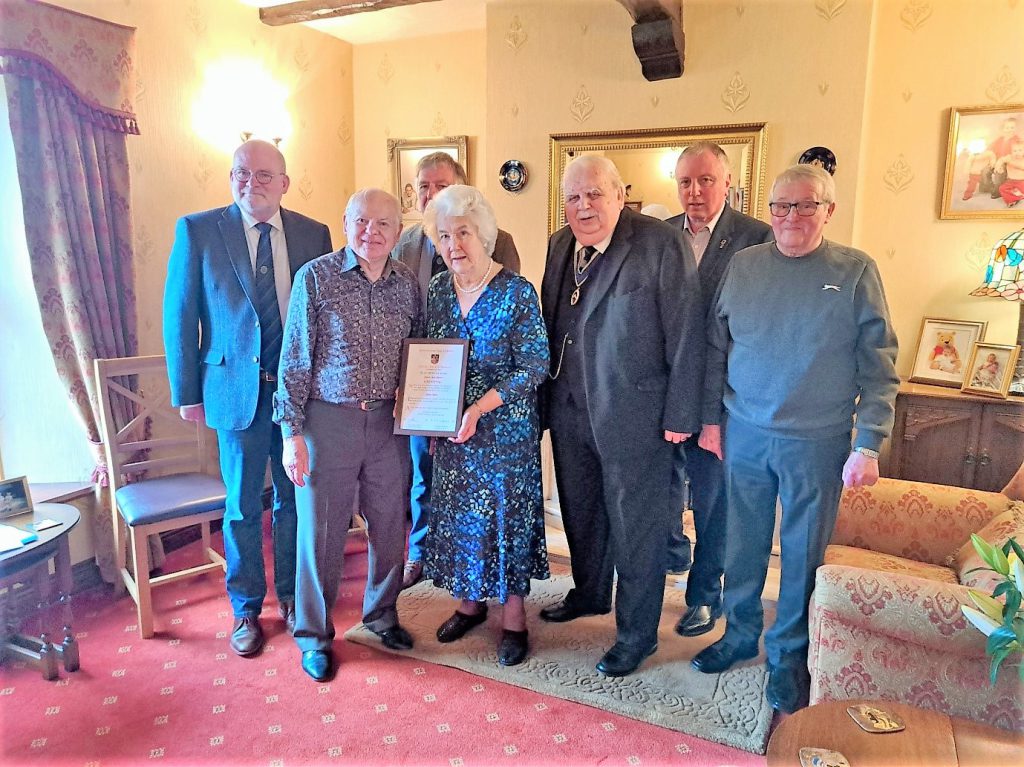 Alan James Moore 60 Years Service to Freemasonry  |  Durham Freemasons
