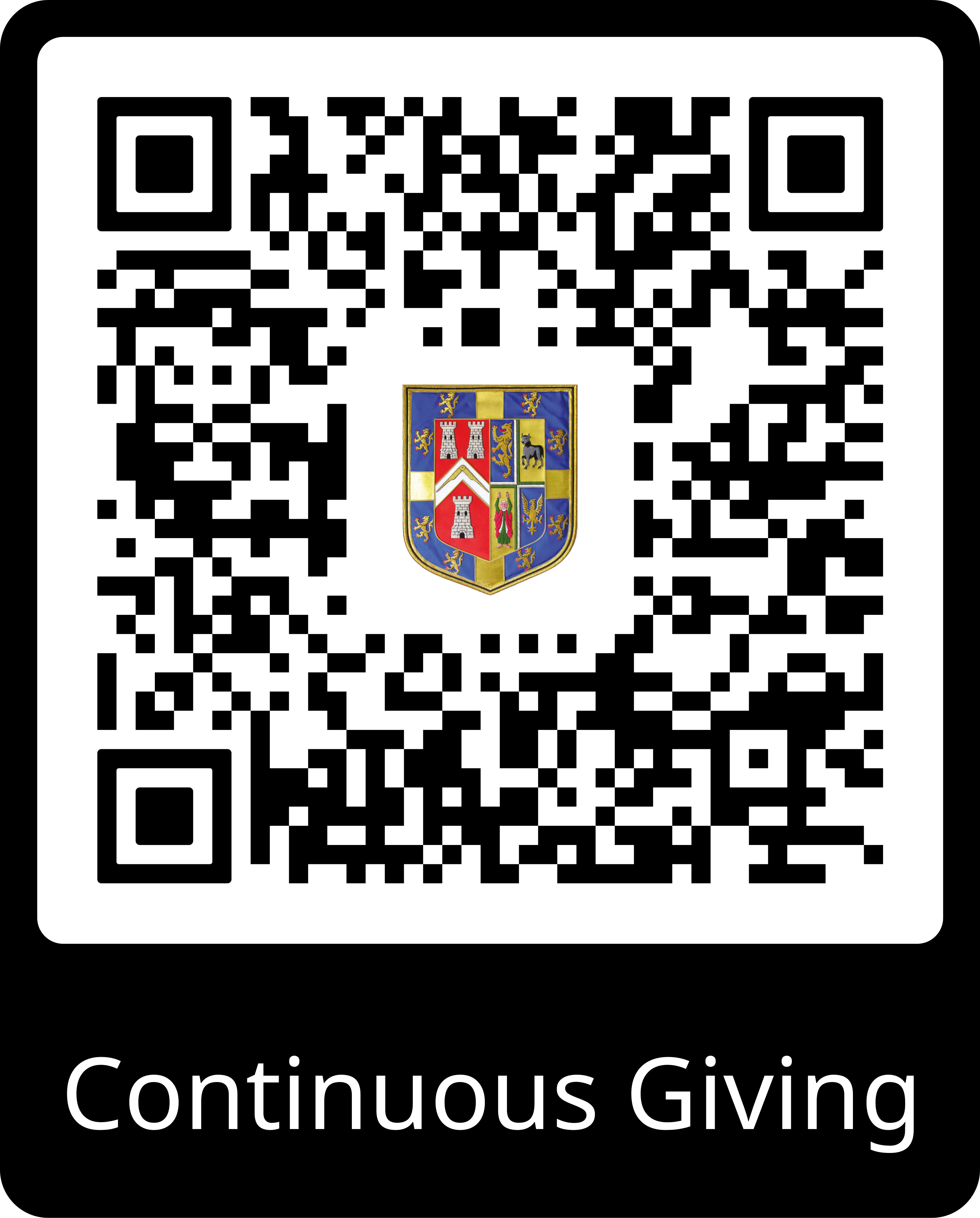 QR Code for Durham Freemasons Continuous Giving page QR Code for Durham Freemasons Continuous Giving page