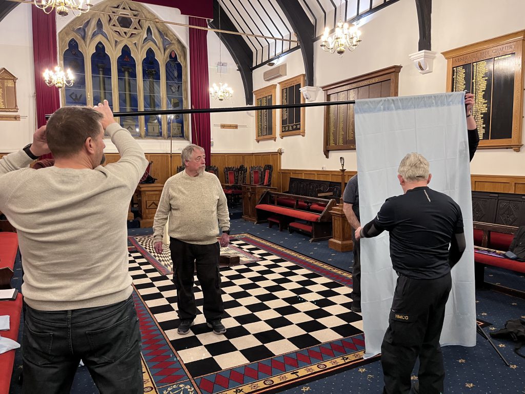 The Ceremony of The Veils  |  Durham Freemasons