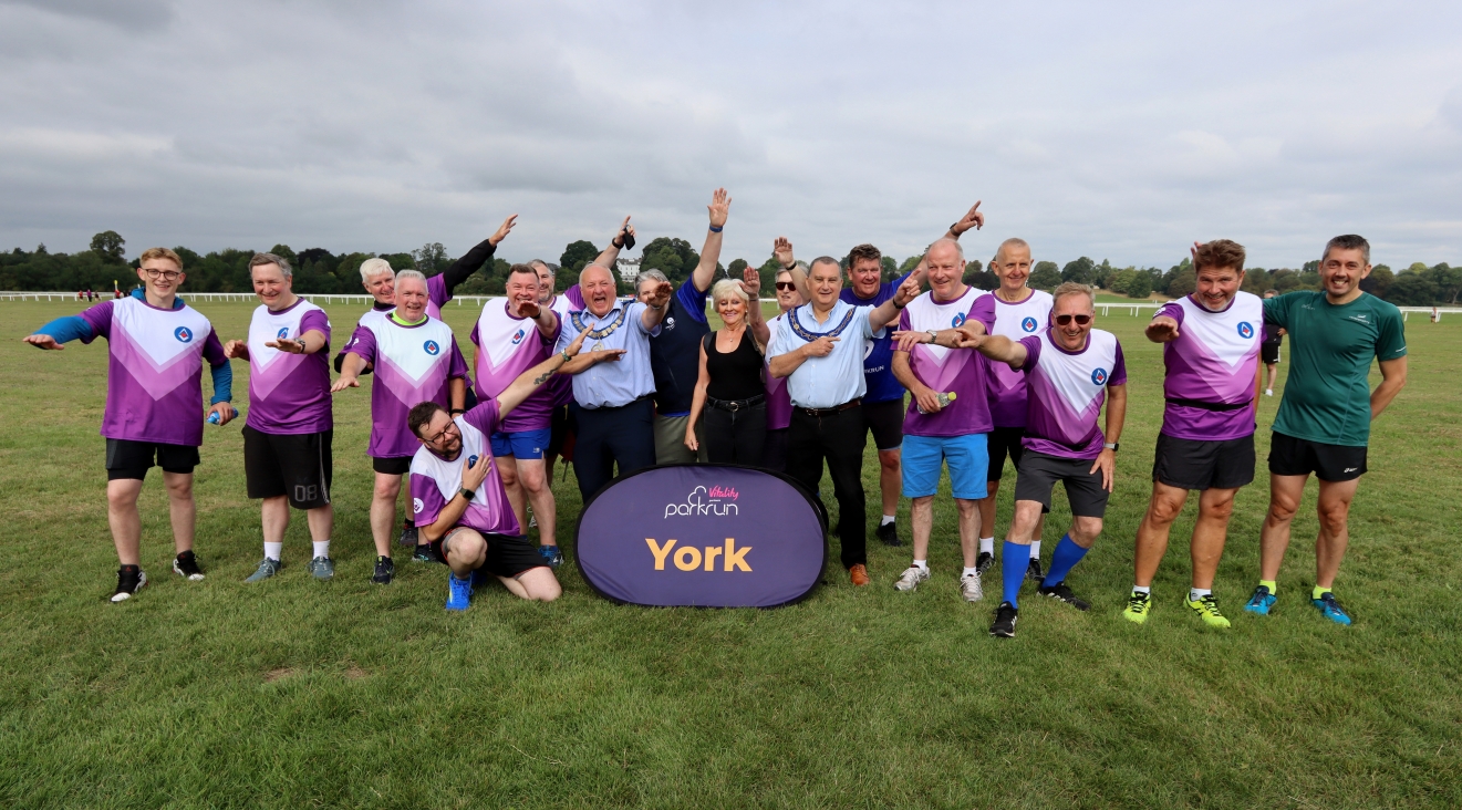 Here We Go Again - Durham Freemasons Parkrun Group Hits York Racecourse